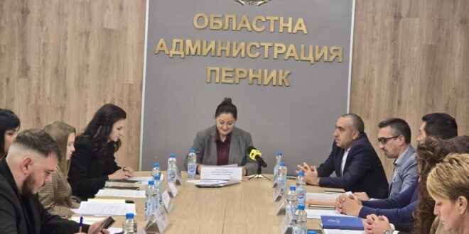 Област Перник координира подготовката за президентските избори